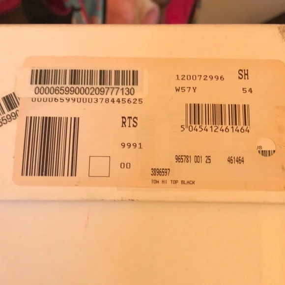 Burberry Kids Sneakers in Black and Brown Check - Picture 5 of 5